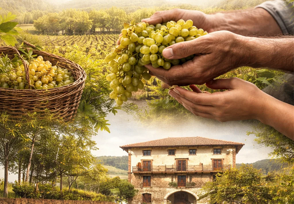 Historia de la bodega Txakoli Uriarte en Bizkaia