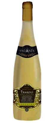 Botella de txakoli especial de Bizkaia Berezia de Txakoli Uriarte