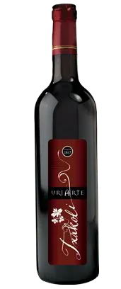 Botella de txakoli tinto de Bizkaia de Txakoli Uriarte